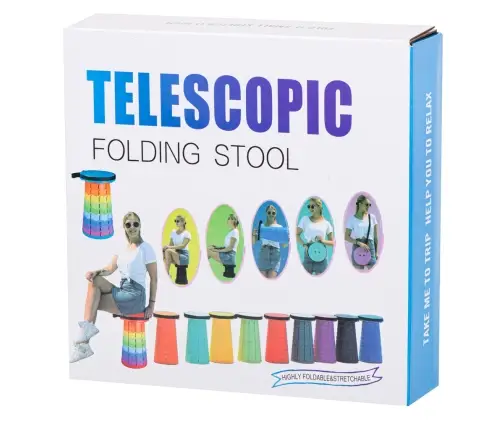 Saliekamais krēsls saliekamais taburete taburete mājas dārza kempingam sarkans