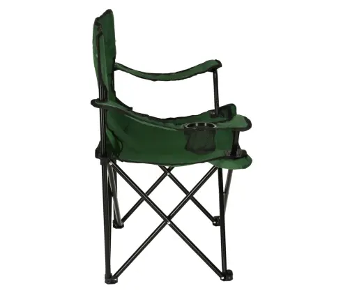 LUARO pludmales saliekamais zvejas krēsls zaļš