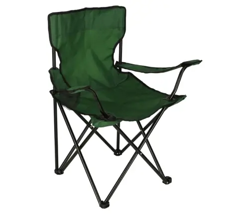 LUARO pludmales saliekamais zvejas krēsls zaļš