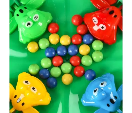 Lēkšana vardes arkādes spēle 4 spēlētāji