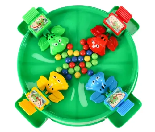 Lēkšana vardes arkādes spēle 4 spēlētāji