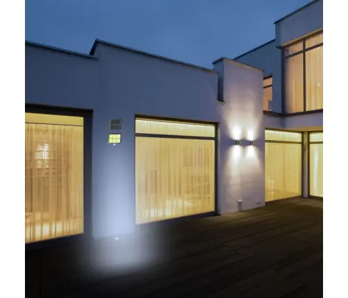 Saules kustības un krēslas sensora lampa 120 LED