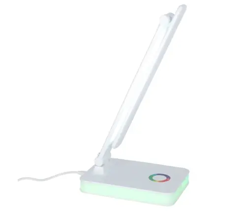LED galda lampa salokāma touch USB