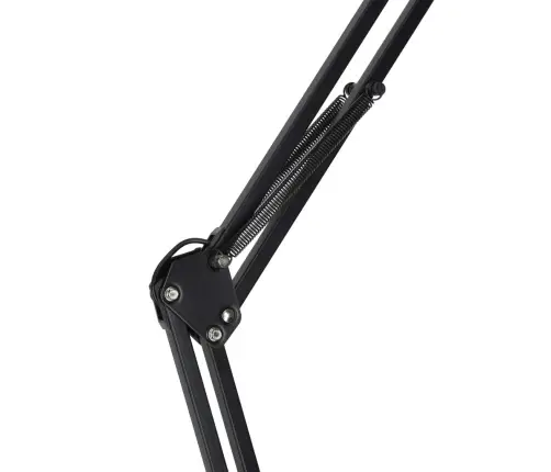 LED galda lampa USB grozāmā roka 2 stiprinājuma metodes
