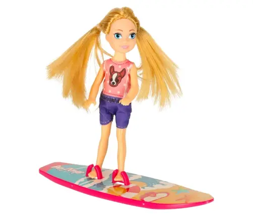 Leļļu laiva ballīte jahta izvelkamā leļļu sērfošanas dēlis