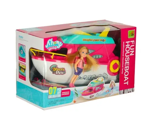 Leļļu laiva ballīte jahta izvelkamā leļļu sērfošanas dēlis