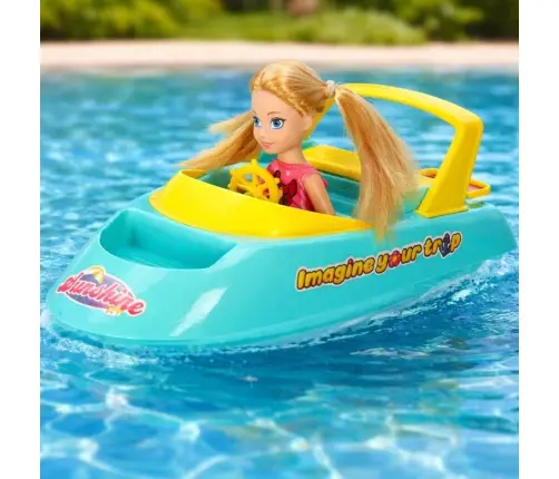 Leļļu laiva ballīte jahta izvelkamā leļļu sērfošanas dēlis