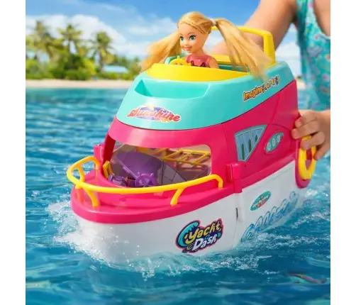 Leļļu laiva ballīte jahta izvelkamā leļļu sērfošanas dēlis