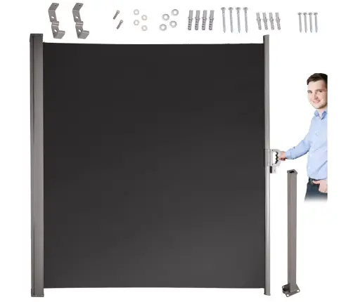 Sānu terases nojume LUARO izvelkamais ekrāns 160 x 300 cm