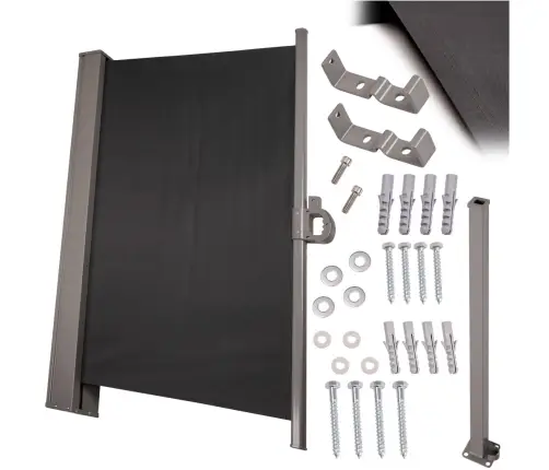 Sānu terases nojume LUARO izvelkamais ekrāns 160 x 300 cm