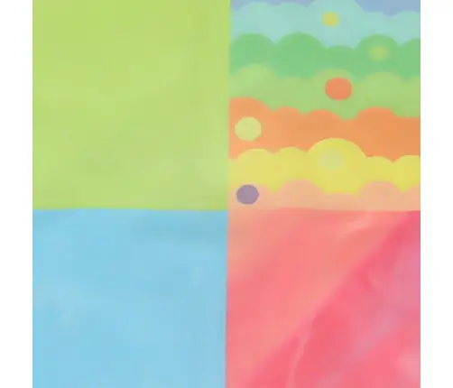 Akvareļkrāsošanas paklājs akvareļkrāsošanas marķieri trafareti trafaretu rullītis 120x90cm pļava