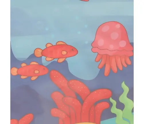 Ūdens paklājs krāsošanai ūdens zīmēšanas marķieri trafareti trafareti trafaretu rullītis 80cm apaļa ūdens pasaule
