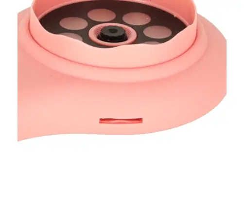 Optiskā mikroskopa digitālā lupa 500x 2Mpx rozā krāsā