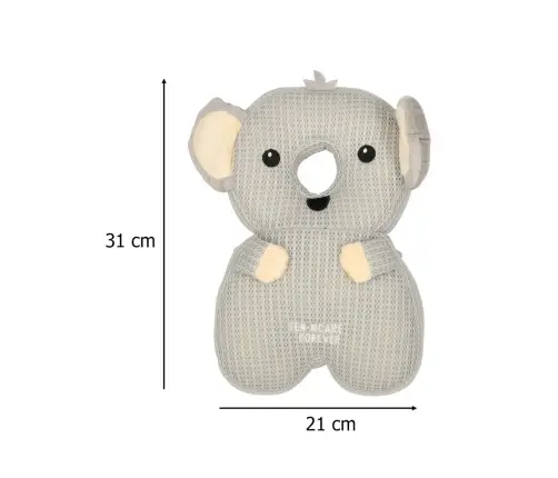 Galvas aizsardzības spilvens mācībām staigāt koala kritiena drošības mugursoma