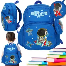 BΔrnudΔrza skolas mugursoma bΔrnu astronauta 30x14x23cm BΔrnudΔrza skolas mugursoma bΔrnu astronauta 30x14x23cm