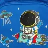 Bērnudārza skolas mugursoma bērnu astronauta 30x14x23cm