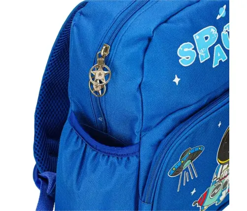 Bērnudārza skolas mugursoma bērnu astronauta 30x14x23cm