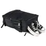 Bagāžas ceļojumu mugursoma melna 45x30 cm