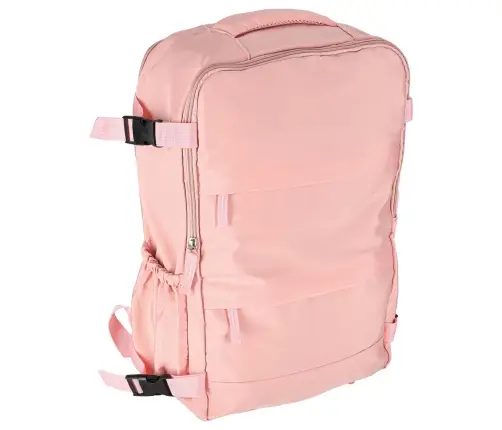 Bagāžas ceļojumu mugursoma rozā 45x30 cm