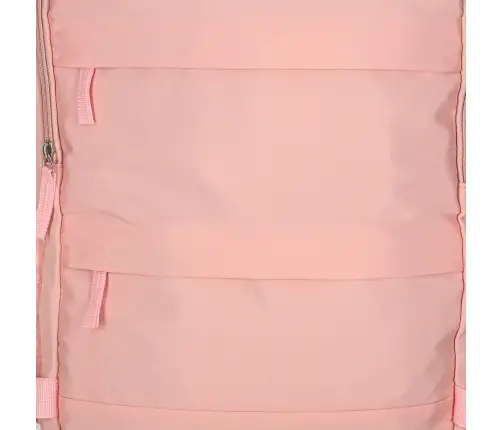 Bagāžas ceļojumu mugursoma rozā 45x30 cm