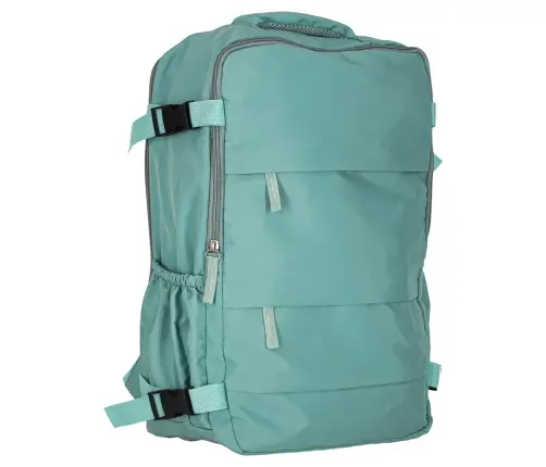 Bagāžas ceļojumu mugursoma zaļa 45x30 cm