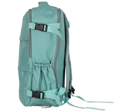 Bagāžas ceļojumu mugursoma zaļa 45x30 cm