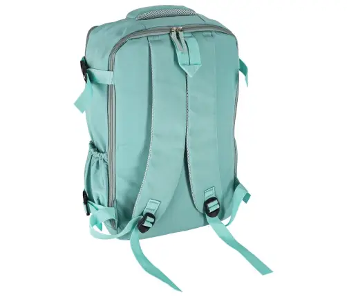 Bagāžas ceļojumu mugursoma zaļa 45x30 cm