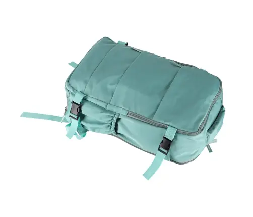 Bagāžas ceļojumu mugursoma zaļa 45x30 cm