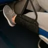 Piekaramais kāju paliktnis mini šūpuļtīkls kājām ceļojumu ceļojumu kāju paliktnis
