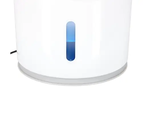 Dzirdinātājs strūklaka sunim kaķim automātiskais USB LED dzirdinātājs 2,4 l tīrīšanas filtrs