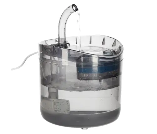 Dzirdināšanas strūklaka sunim kaķim automātiskais USB dzirdinātājs 1,8 l tīrīšanas filtrs
