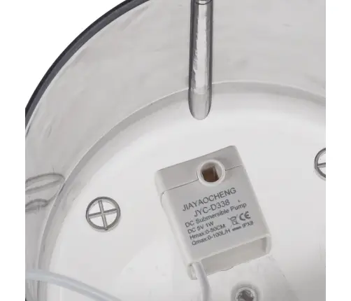 Dzirdināšanas strūklaka sunim kaķim automātiskais USB dzirdinātājs 1,8 l tīrīšanas filtrs