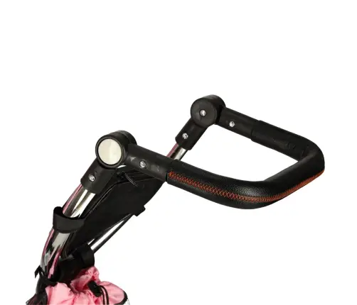 Trike Fix V3 tricikls 3in1 ratiņi velosipēds 360 grozāms bezmaksas ritenis rozā krāsā