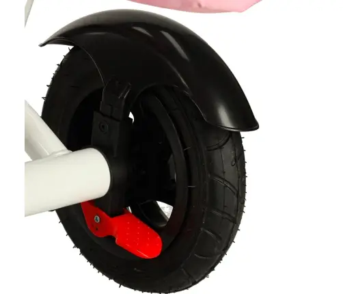 Trike Fix V3 tricikls 3in1 ratiņi velosipēds 360 grozāms bezmaksas ritenis rozā krāsā