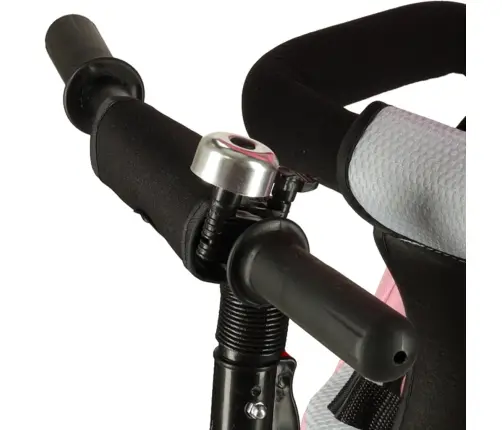 Trike Fix V3 tricikls 3in1 ratiņi velosipēds 360 grozāms bezmaksas ritenis rozā krāsā
