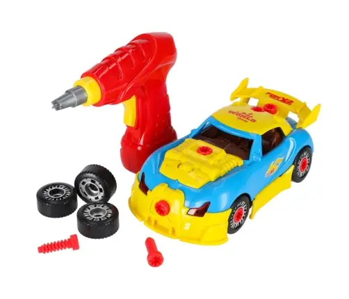 Būvniecības sporta automašīnas tuning skrūvgriezis