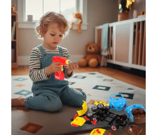 Būvniecības sporta automašīnas tuning skrūvgriezis