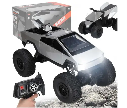 Tālvadības pikaps kravas automašīnas kāpšanas transportlīdzeklis 1:8 2.4GHz