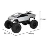 Tālvadības pikaps kravas automašīnas kāpšanas transportlīdzeklis 1:8 2.4GHz