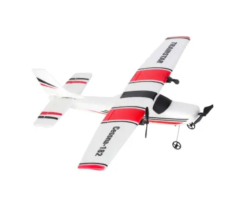 Attālināti vadāms Cessna 182 planieris akrobāts 2.4GHz gaisa kuģis