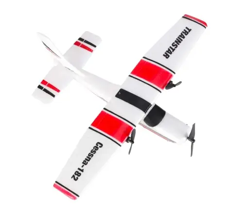 Attālināti vadāms Cessna 182 planieris akrobāts 2.4GHz gaisa kuģis