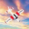 Attālināti vadāms Cessna 182 planieris akrobāts 2.4GHz gaisa kuģis