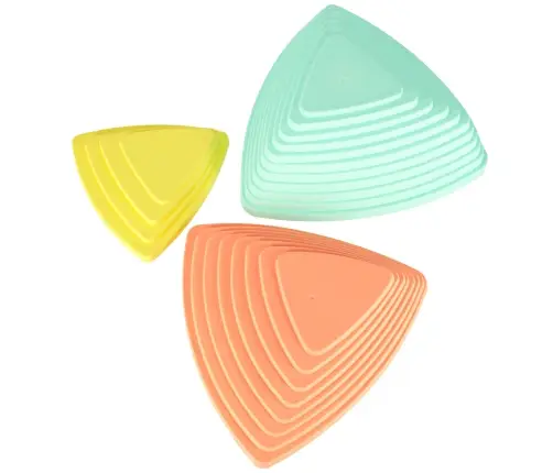 Sensorais ceļš upes akmeņi līdzsvara apmācībai grīda ir lava play 11 elementi pasteļtoņi