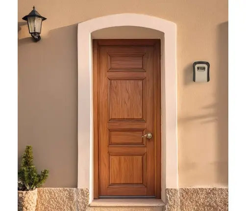 Atslēgu seifa koda kodu slēdzenes šifrs sienas futrālis