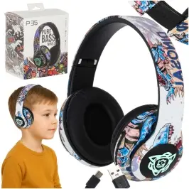 Bluetooth RGB Gaming Sport 150mAh bezvadu austiņas uz ausīm Bluetooth RGB Gaming Sport 150mAh bezvadu austiņas uz ausīm