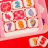 Sensorā sensorā montessori manipulatīvā dēļa mugursomas somiņa rozā krāsā