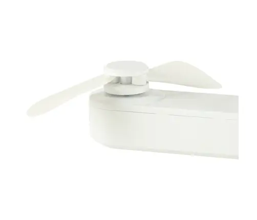 Rakstāmgalda ventilators mini rokas saliekamais ventilators portatīvais USB balts