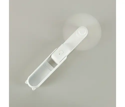 Rakstāmgalda ventilators mini rokas saliekamais ventilators portatīvais USB balts
