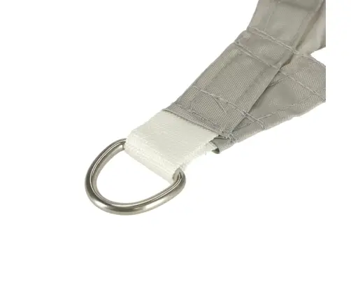 LUARO ūdensnecaurlaidīga dārza terases saulessarga bura 4x4x4m kvadrātveida pelēka