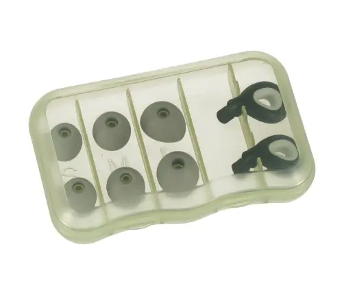 Ausu aizbāžņi silikona aizbāžņi trokšņu samazināšanai 3 izmēru komplekts